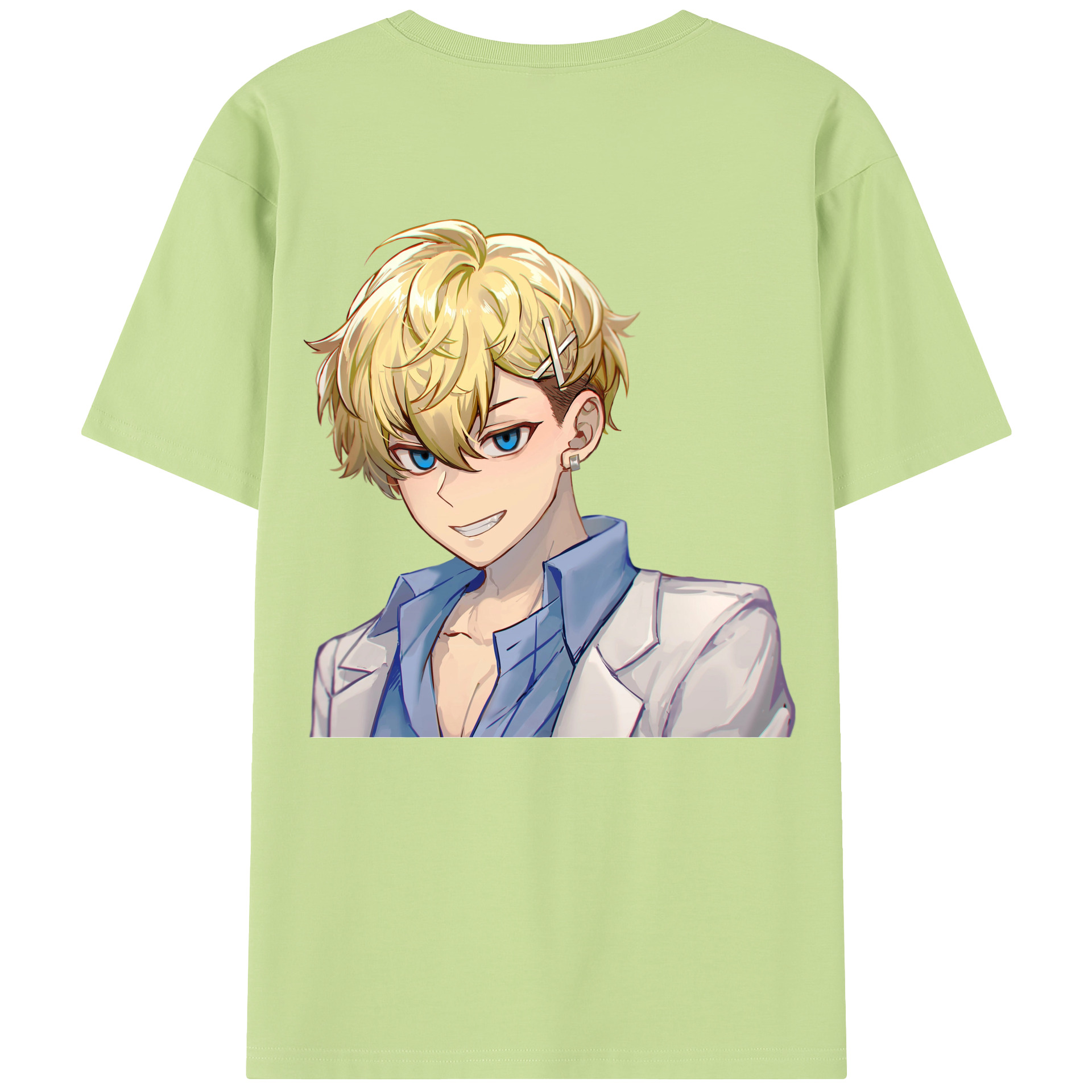 （画像用） 東京リベンジャーズ Tokyo Revengers 綿100％半袖Tシャツ（背面プリント）